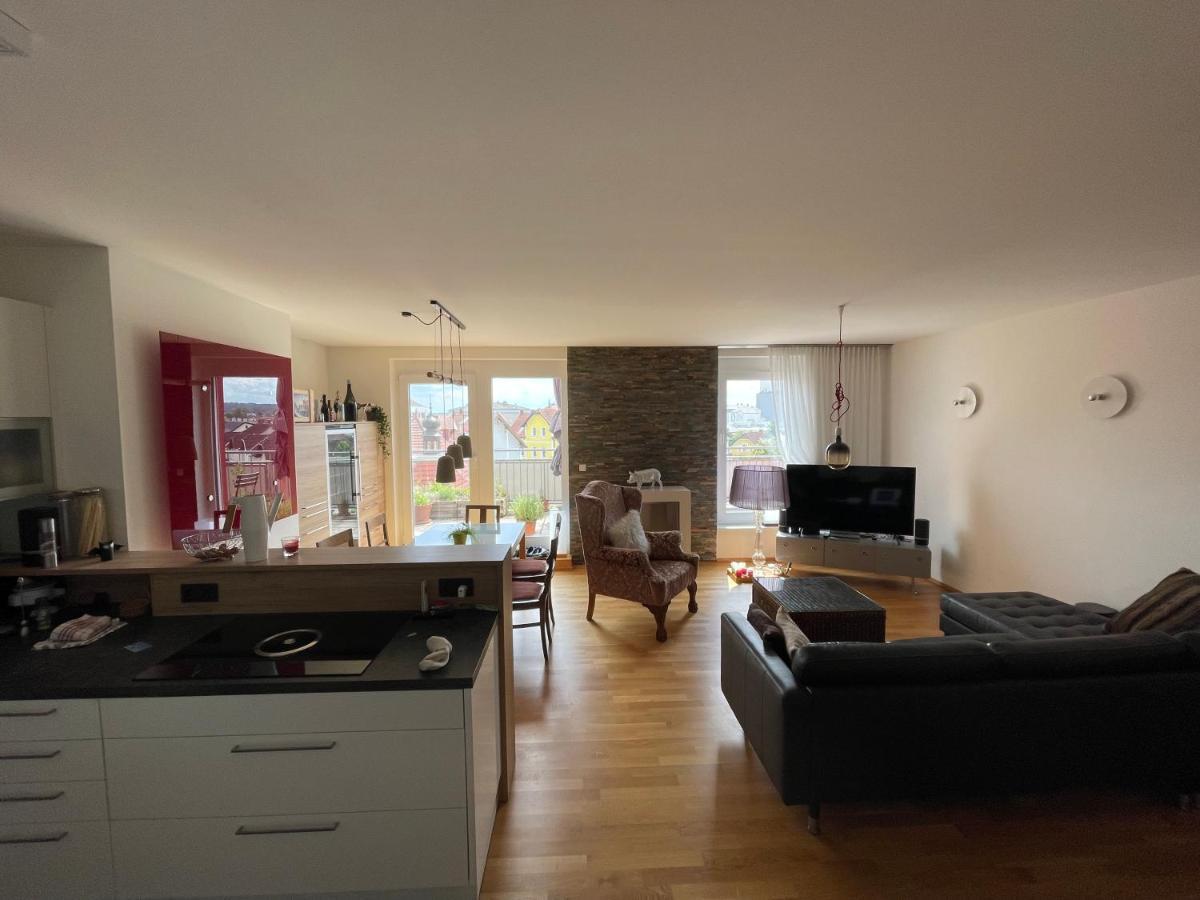 Penthouse Wohnung Am Radweg Mit Dachterasse Waidhofen an der Thaya Kültér fotó