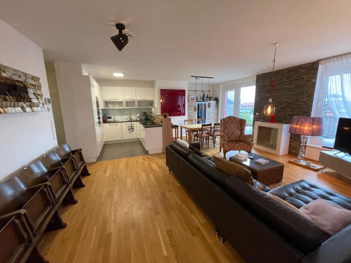 Penthouse Wohnung Am Radweg Mit Dachterasse Waidhofen an der Thaya Kültér fotó
